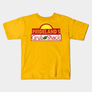 Prideland's Grub Shack Kids T-Shirt